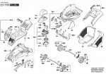 Bosch 3 600 HA4 204 Rotak 40 S Lawnmower 230 V / Eu Spare Parts
